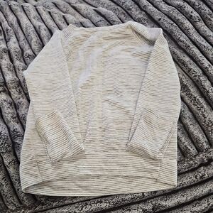 Danskin Kids Gray Striped Long Sleeve Tee